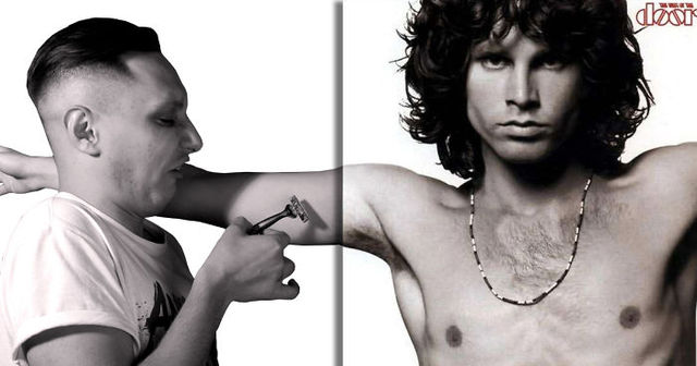 This Is What's Going On Outside The Frames Of Well-Known Album Covers
