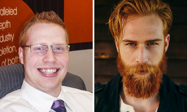 Barber Advises This Guy To Grow A Beard, Ends Up Changing His Life Completely