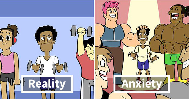 Here's How People With Social Anxiety See The World Vs. The Actual Reality