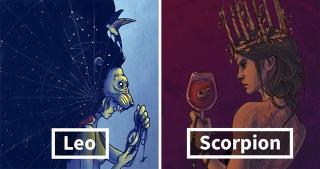 Illustrator Recreates The Zodiac As Goddesses, And The Result Is Amazing