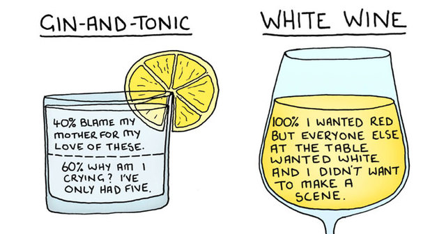 What Your Drink Says About You According To These 9 Brutally Honest Illustrations