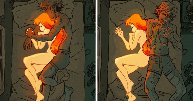 Artist Combines Disney And Greek Mythology To Create A Beautiful Forbidden Love Story