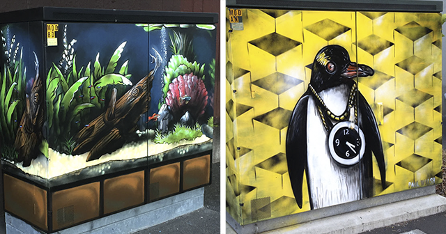 New Zealand Artist Turns Boring Utility Boxes Into Works Of Art