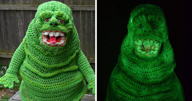 This Mother Creates Unique Crocheted Halloween Costumes For Her Kids (9 pics)