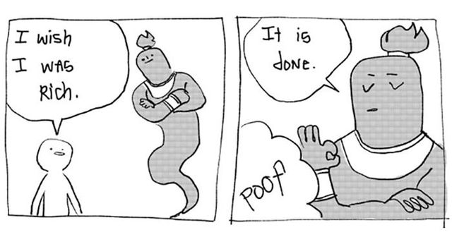 This Genie Makes Wishes Come True, But Not In The Way You Would Expect