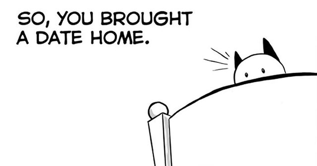 Wife Encourages Husband To Share His Hilarious Comics About Their Adopted Cat On The Internet (New Pics)