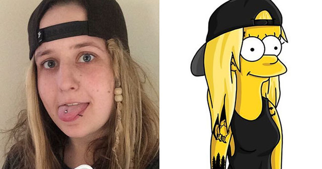 Artist Takes On A Challenge To Draw Herself As 30 Different Cartoon Characters, And You'll Wish You Had That Much Skill