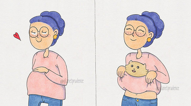 Relatable Comics Showing A Woman's Everyday Problems That Will Make You Laugh