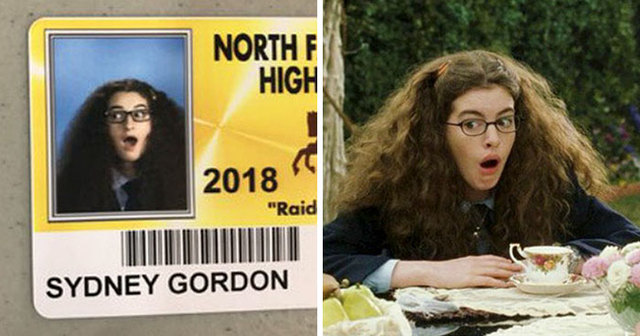 This High School Let Seniors Wear Costumes For Their ID Pics, And They Won The Internet This Year
