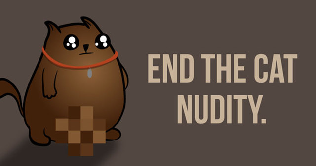 Every Cat Owner Should See This Campaign To "End The Cat Nudity"