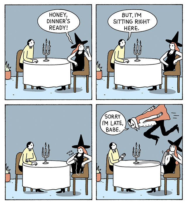 7 Dark And Hilariously Inappropriate Slutty Witch Comics