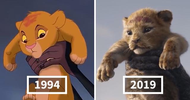 Someone Compared The New Lion King To The 1994 Original Side By Side