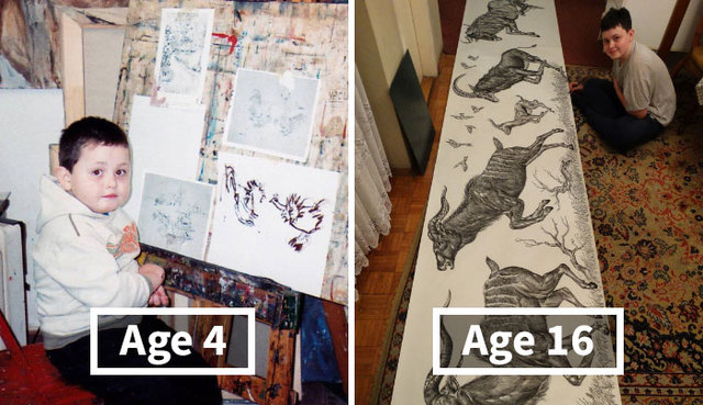 This 16-Year-Old Boy Knew He Wanted To Be An Artist Since He Was Just 2 Years Old