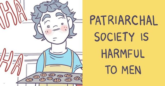 This Artist Created A Powerful Comic Showing The Negative Effects Toxic Masculinity Has On Men