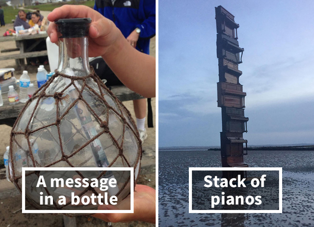 35 Incredible Things People Found On The Beach