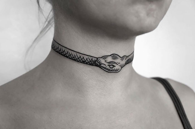 30 Of The Most Epic Neck Tattoos