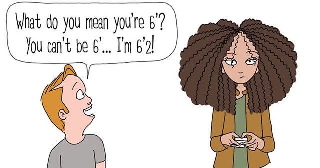 30 Comics Illustrating The Problems This Artist Has To Face Being A Tall Girl