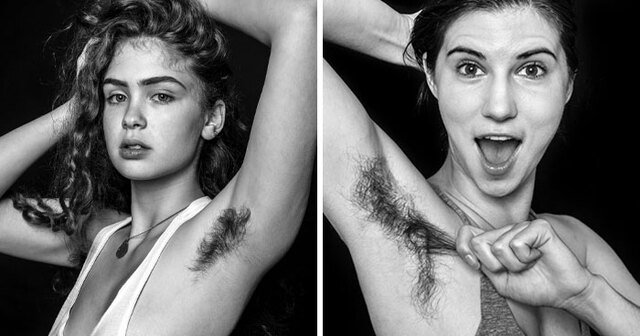 This Photographer Challenges The Female Body Hair Standards With His "Natural Beauty" Photo Series