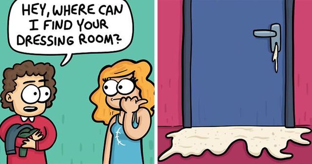30 Comics This Artist Created As A Way To Relax After Work