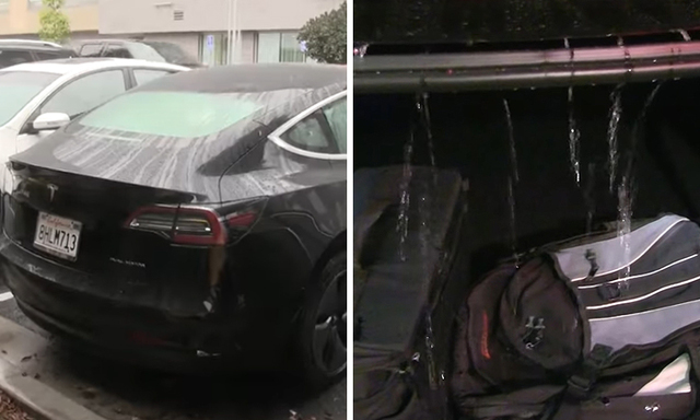 Tesla Model 3 Owners Are Complaining About A Design Flaw Making Water Pour Into Their Trunks After Rain