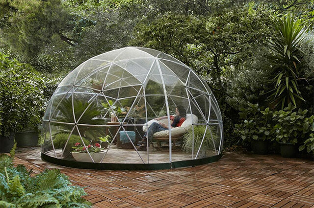 Amazon Is Selling A Transparent Igloo That You Can Build In Your Garden