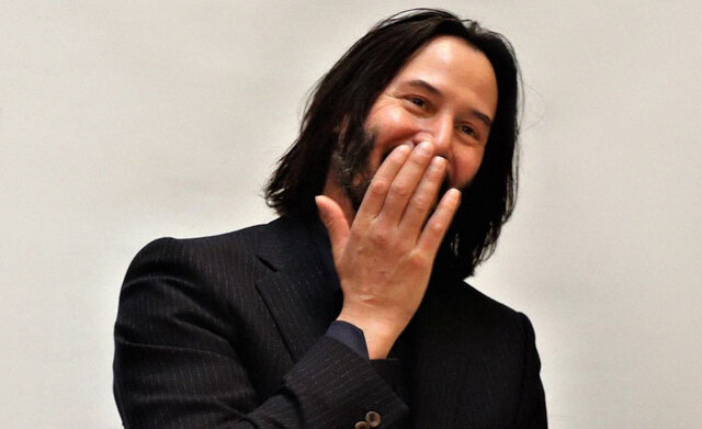 Keanu Reeves' Adorable Reaction To Being Named "The Internet's Boyfriend" Is Going Viral