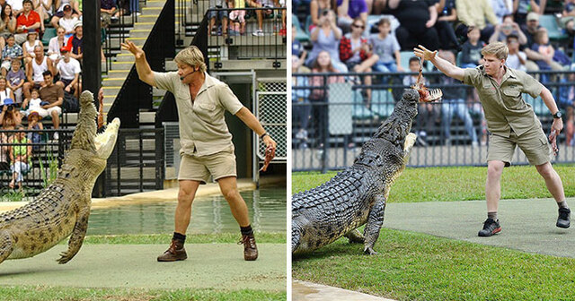 11 Pictures Showing The Similarity Between Steve Irwin And His Son Robert
