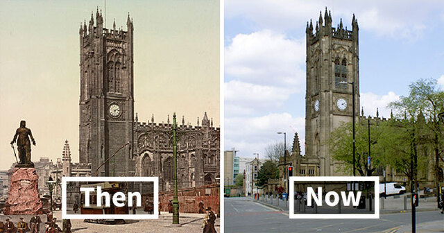 7 Photos Showing England Now And 125 Years Ago