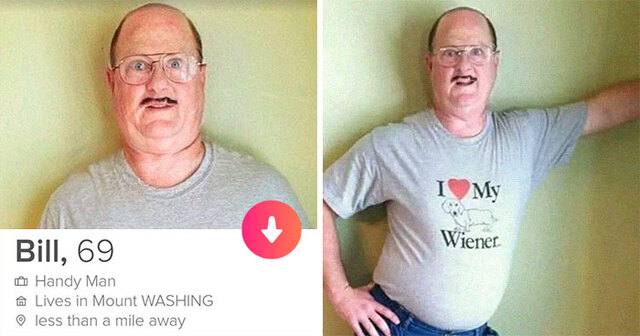 Someone Matched With 'Bill The Handyman' On Tinder And Shared The Hilarious Conversation They Had