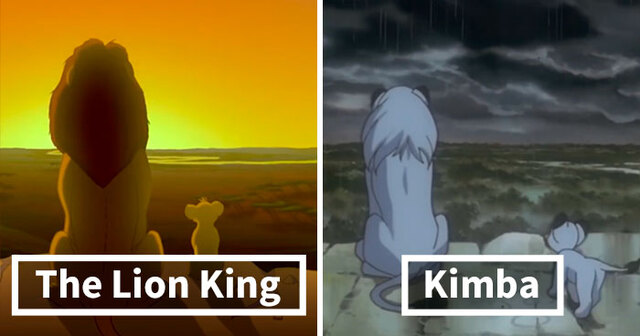 Someone Created A Frame-By-Frame Comparison Showing How Disney Ripped Off 'Kimba The White Lion' When Making 'Lion King'