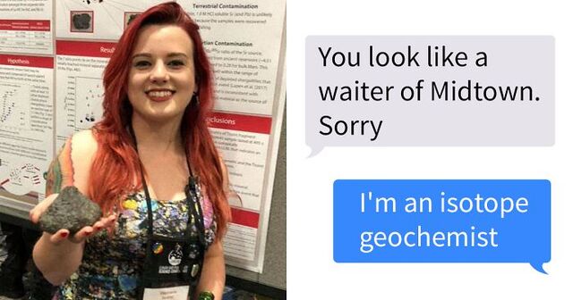 Someone Called This Scientist "Unprofessional" For Her Red Hair And Tattoos But She Wasn't Having Any Of That