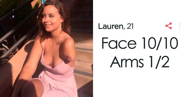 12 Hilarious Tinder Bios Of People Who Lost Limbs But Not Their Sense Of Humor