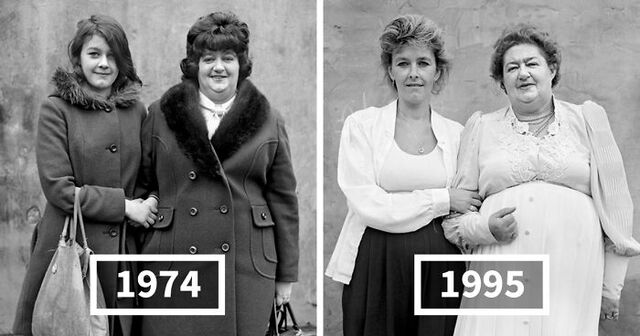 Photographer Shows How Much People Changed In 20 Years In 17 Before And After Pics