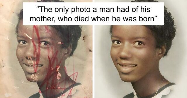 10 "Unrestorable" Photos Restored By Michelle Spalding