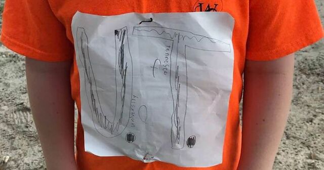 Kid Whose Homemade Shirt Was Mocked By Others, Receives The News That His Design Is Used For Making Official Merchandise