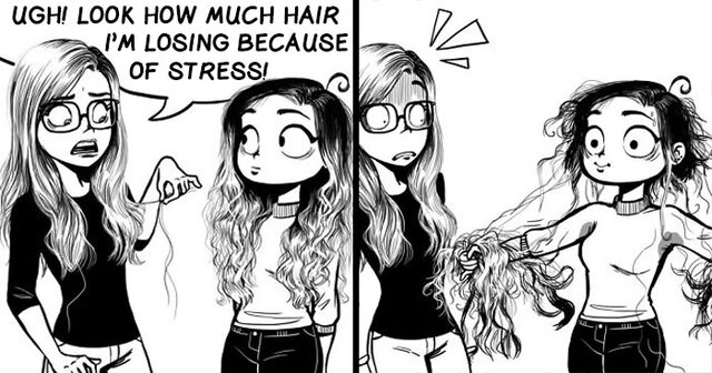 This Artist Perfectly Sums Up The Problems Of A 21st-Century Woman In Hilarious Comics (30 Pics)