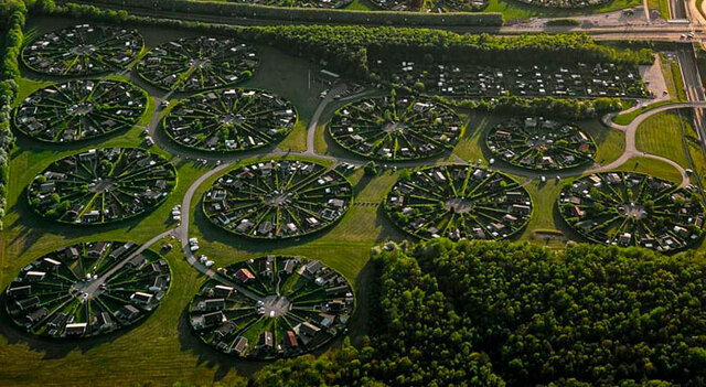 These Circle Gardens In Denmark Look Almost Too Perfect To Be Real