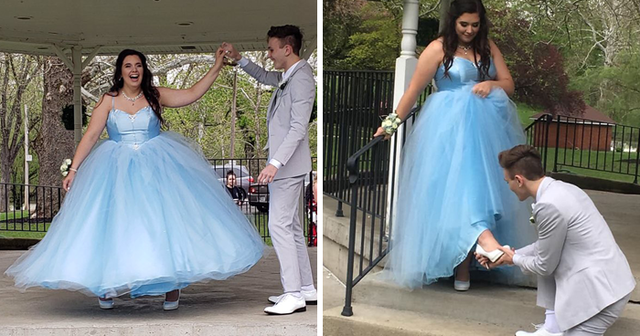 Teen Learns That His Prom Date Can't Afford Her Dream Gown, Ends Up Making One For Her