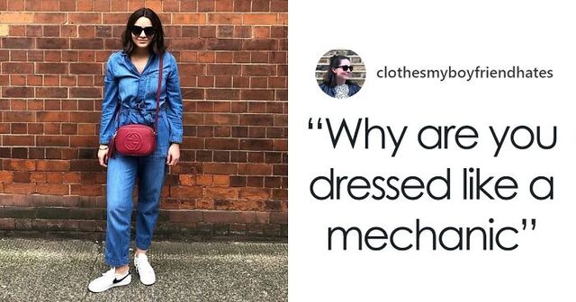 This Woman Posts Her Outfits Her Boyfriend Hates And What He Has To Say About Them (30 Pics)