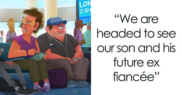 17 Bizarre And Funny Overheard Conversations Illustrated By Artist Avner Geller