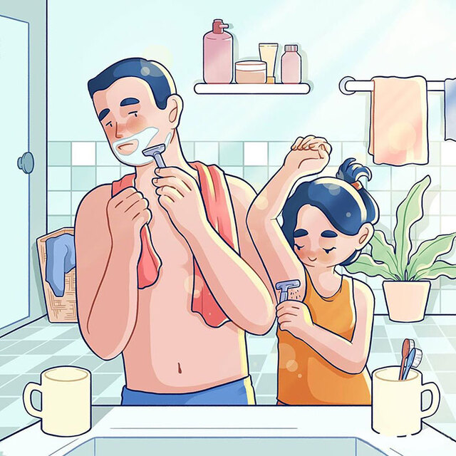 31 Adorable Illustrations By Luong Thuy Depicting Her Relationship With Her Boyfriend
