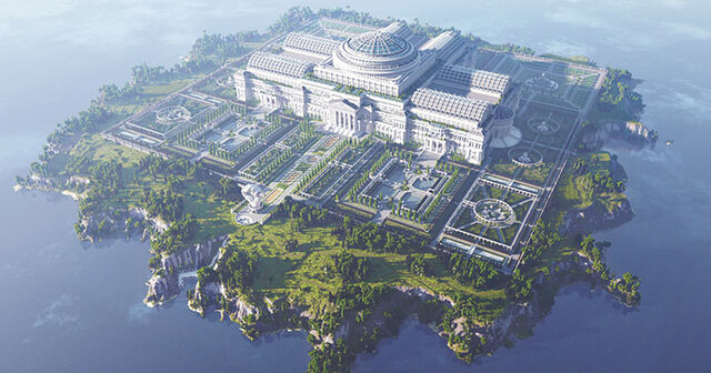 24 People Built A Giant Library In Minecraft That Helps Fight Censorship Around The World