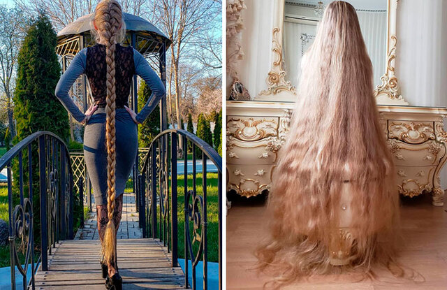 This Woman Hasn't Cut Her Hair In Almost 30 Years And Some People Are Calling Her A Real-Life Rapunzel