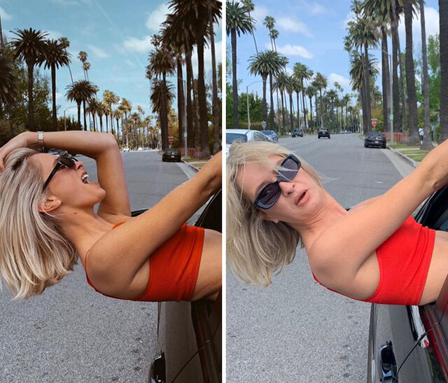Influencer Proves There's No Such Thing As 'Perfect' In Her Honest Side-By-Side Pictures (30 Pics)