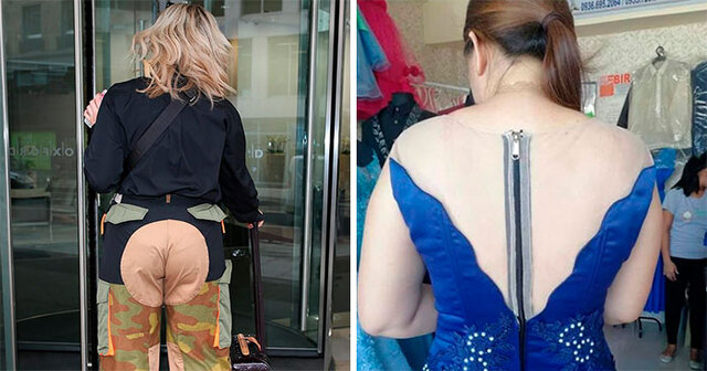 40 Funny Fashion Fails People Spotted In The Wild