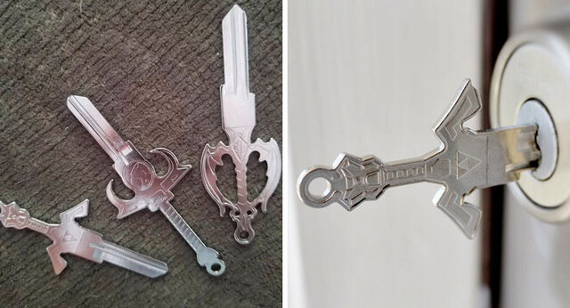 This Company Creates Incredible Sword-Like Keys For Your Fortress