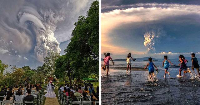 30 Photos Showing How Terrifying The Recent Volcanic Eruption In The Philippines Looks