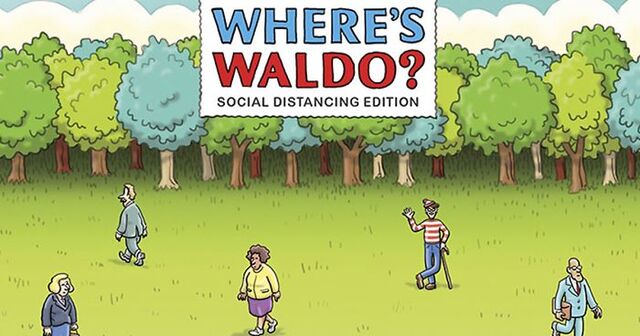 Artists Create A Hilarious "Where’s Waldo?" Coronavirus Edition