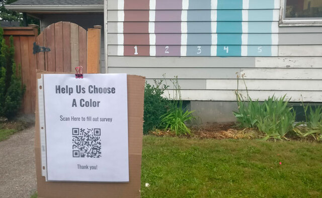 Family Asks Neighbors To Help Pick Out Their House Color Using An Online Survey, End Up Receiving Over 70,000 Votes