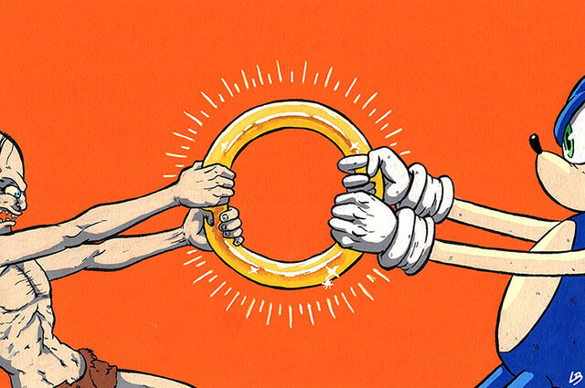9 Illustrations Of Characters Fighting For The Same Thing By Linda Bouderbala